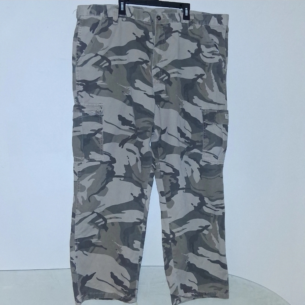 Vtg Wrangler Military Camo Jeans 42x30 6 Pockets NWOT